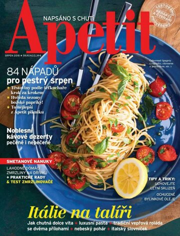 Obálka e-magazínu Apetit 8/2018