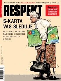 Obálka e-magazínu Respekt 44/2012