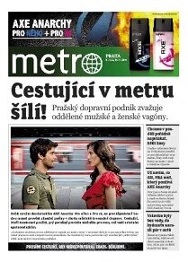 Obálka e-magazínu deník METRO 16.4.2014