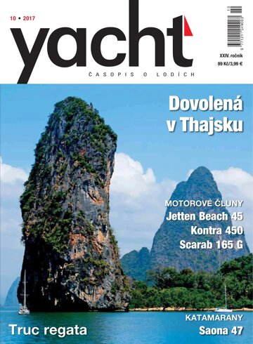 Obálka e-magazínu Yacht 10/2017