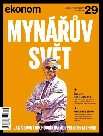 Obálka e-magazínu Ekonom 29 - 19.7.2018