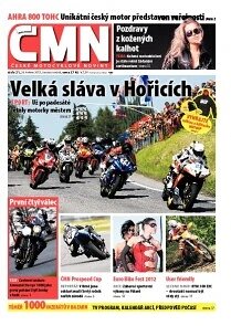 Obálka e-magazínu ČESKÉ MOTOCYKLOVÉ NOVINY 21/2012
