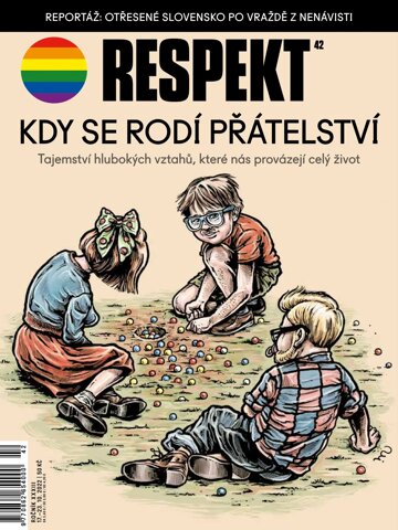 Obálka e-magazínu Respekt 42/2022