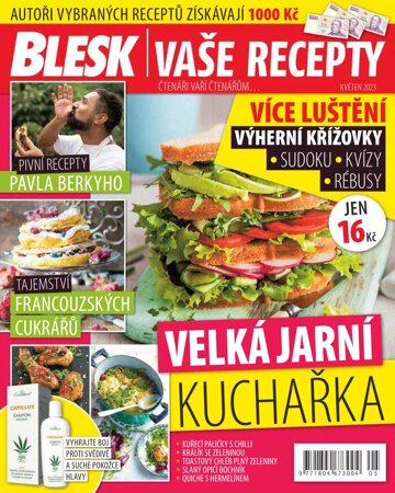Obálka e-magazínu BLESK VAŠE RECEPTY 5/2023
