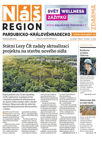 Obálka e-magazínu Náš Region - Pardubicko/Královéhradecko 10/2024