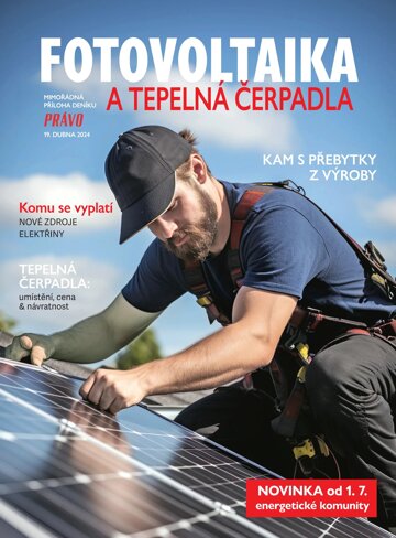 Obálka e-magazínu Fotovoltaika a tepelná čerpadla