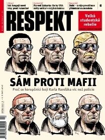 Obálka e-magazínu Respekt 10/2012