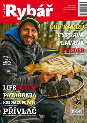 Obálka e-magazínu Český rybář 3/2019