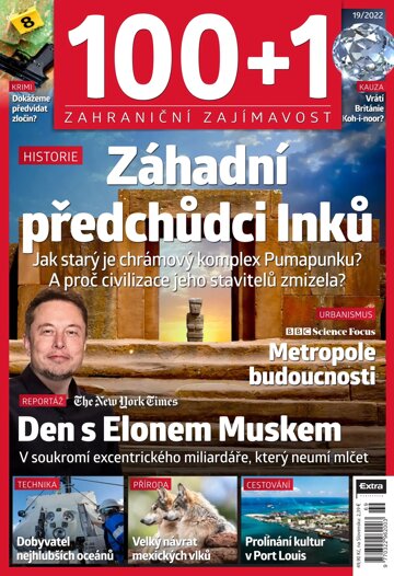 Obálka e-magazínu 100+1 zahraniční zajímavost 19/2022
