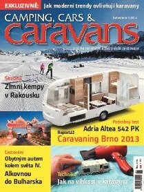 Obálka e-magazínu Camping, Cars & Caravans 1/2014