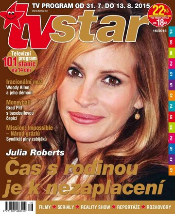 Obálka e-magazínu TV Star 16/2015