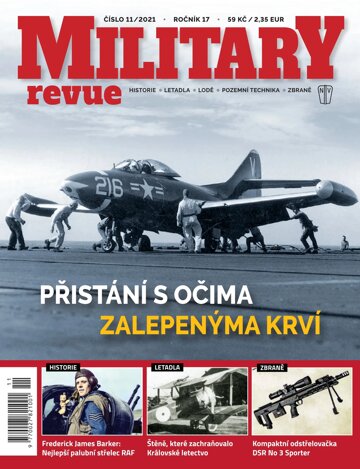Obálka e-magazínu Military revue 11/2021