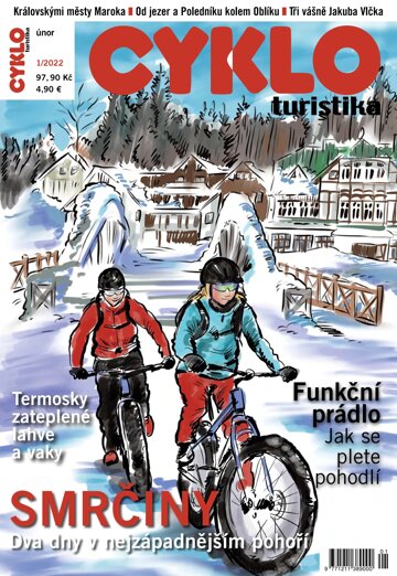 Obálka e-magazínu Cykloturistika 1/2022