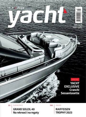 Obálka e-magazínu Yacht 7-8/2023