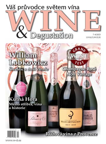 Obálka e-magazínu Wine and Degustation 7-8/2023