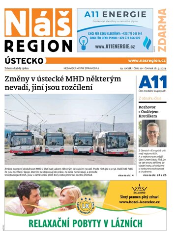 Obálka e-magazínu Náš Region - Ústecko 20/2024