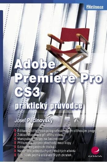 Obálka knihy Adobe Premiere Pro CS3