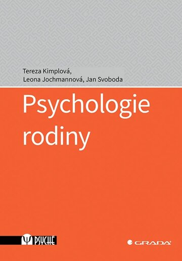 Obálka knihy Psychologie rodiny