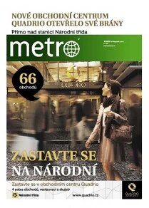 Obálka e-magazínu deník METRO 3.11.2014