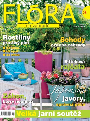 Obálka e-magazínu Flóra na zahradě na zahradě 3/2011