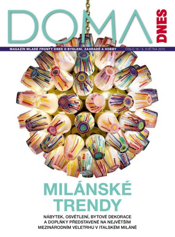 Obálka e-magazínu Doma DNES Magazín - 6.5.2015