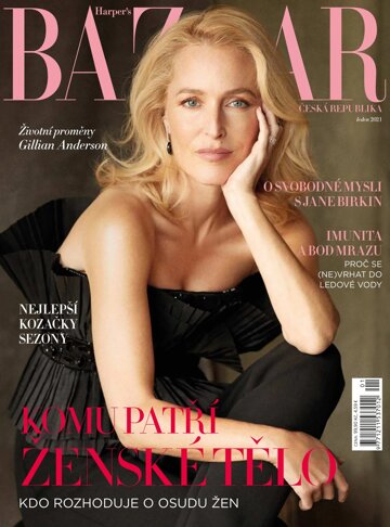 Obálka e-magazínu Harper’s Bazaar 1/2021