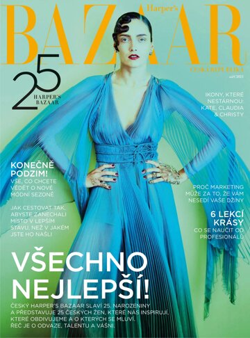 Obálka e-magazínu Harper’s Bazaar 9/2021