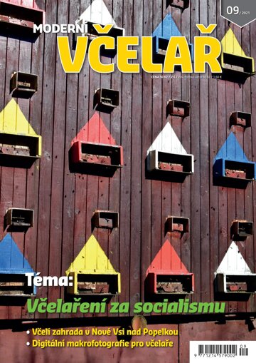 Obálka e-magazínu Moderní Včelař 9/2021