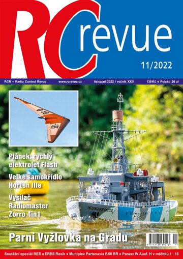 Obálka e-magazínu RC revue 11/2022