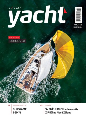Obálka e-magazínu Yacht 2/2024