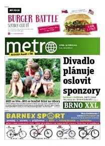 Obálka e-magazínu METRO XXL Brno 14.5.2014
