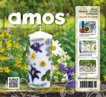 Obálka knihy Amos - léto 2018