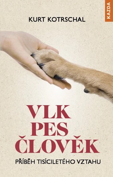 Obálka knihy VLK-PES-ČLOVĚK