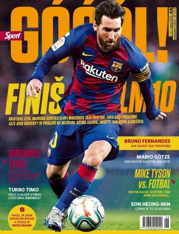 Obálka e-magazínu Sport Goool! 6/2020