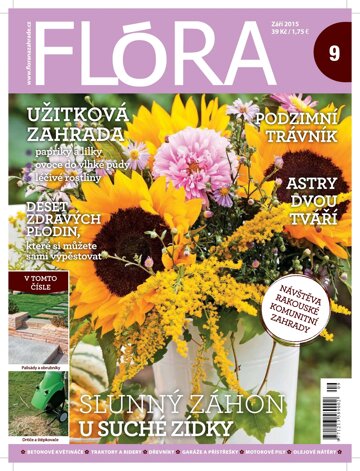 Obálka e-magazínu Flóra 9/2015