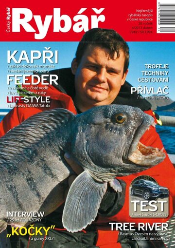 Obálka e-magazínu Český rybář 4/2017