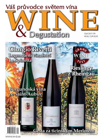Obálka e-magazínu Wine and Degustation 10/2017
