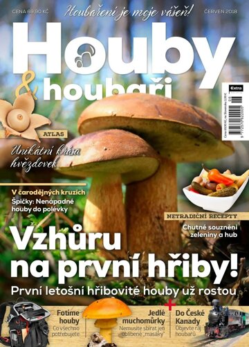 Obálka e-magazínu Houby a houbaři 6/2018