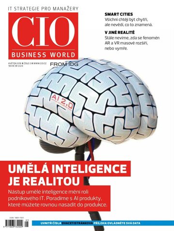 Obálka e-magazínu CIO Business World 3/2018