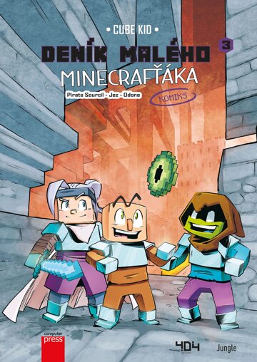 Obálka knihy Deník malého Minecrafťáka: komiks 3