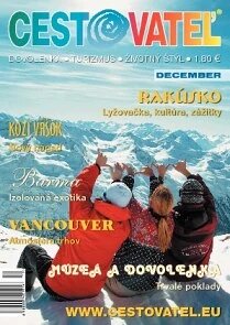 Obálka e-magazínu Cestovateľ 12/2011