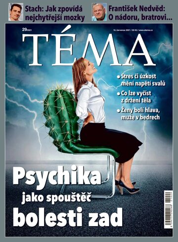 Obálka e-magazínu TÉMA 16.7.2021