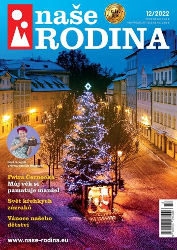 Obálka e-magazínu Naše rodina 12/2022