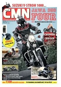 Obálka e-magazínu ČESKÉ MOTOCYKLOVÉ NOVINY 20/2013