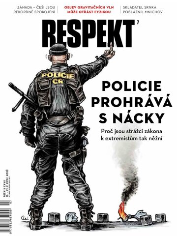 Obálka e-magazínu Respekt 7/2016