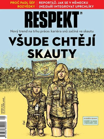 Obálka e-magazínu Respekt 21/2018