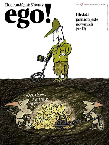 Obálka e-magazínu Hospodářské noviny - příloha Ego! 227 - 22.11.2019 magazín Ego!