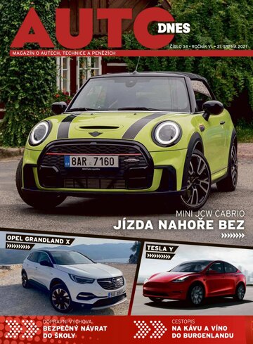 Obálka e-magazínu Auto DNES 31.8.2021