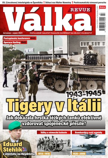 Obálka e-magazínu Válka REVUE 7-8/2021
