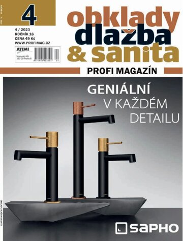 Obálka e-magazínu Obklady_dlažba & sanita_4_2023